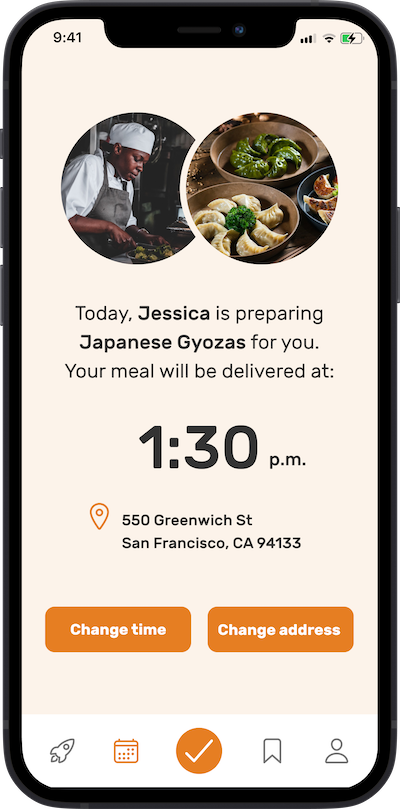 iPhone app prefences selection screen 
